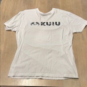 Men’s KUIU White Short Sleeve Tee (L)